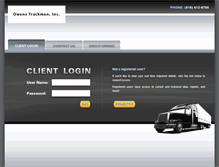 Tablet Screenshot of owens.activetrac.net